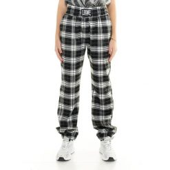 Damskie spodnie dresowe Leone Leisure. Czarne spodnie dresowe LEONE 1947 APPAREL, l, bez wzorów, z dresówki, na fitness i siłownię. W wyprzedaży za 167.70 zł.