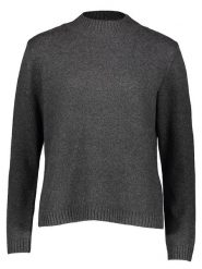 Street One Sweter w kolorze antracytowym rozmiar: 42. Czarne swetry Street One, bez wzorów, bez ramiączek. Za 123.25 zł.