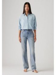 Levi's Dżinsy "501" - Regular fit - w kolorze błękitnym rozmiar: W30/L32. Niebieskie jeansy Levi's®, l, z aplikacjami. Za 278.01 zł.