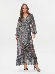 Guess Sukienka codzienna Felisia W4RK24 WFX02 Złoty Regular Fit. Czarne sukienki Guess, na co dzień, xxl, z aplikacjami, z syntetyku, bez kołnierzyka, bez ramiączek, proste. Za 849.99 zł.
