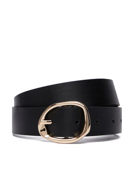 Tommy Hilfiger Pasek Th Sculpt 3.0 AW0AW18697 Czarny. Czarne paski TOMMY HILFIGER, bez wzorów, ze skóry. Za 217.99 zł.