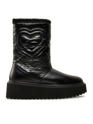 LOVE MOSCHINO Śniegowce JA24286L0LIN600A Czarny. Czarne trapery i śniegowce Love Moschino, z materiału. Za 1,219.00 zł.