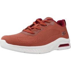 Kapcie SKECHERS BOBS SQUAD CHAOS AIR Brązowy. Brązowe obuwie domowe Skechers, bez wzorów, z tkaniny, bez zapięcia. Za 220.99 zł.