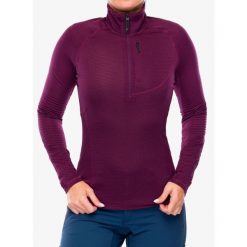 Bluza termoaktywna damska Black Diamond Coefficient LT Quarter Zip Pullover. Fioletowe bluzy sportowe Black Diamond, xs, bez wzorów, bez kaptura. Za 377.99 zł.