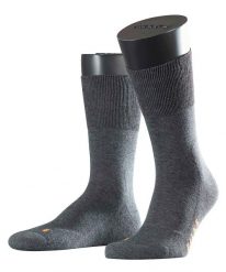 Skarpety Falke Run. Szare skarpety Falke, bez wzorów, z bawełny. Za 119.50 zł.