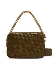MICHAEL Michael Kors Torebka Bryant 32F6AYTC6S Khaki. Brązowe listonoszki MICHAEL Michael Kors, bez wzorów, ze skóry, bez dodatków. Za 1,099.00 zł.