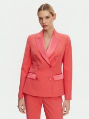 ARTIGLI Marynarka ACGI000772 Koralowy Regular Fit. Pomarańczowe marynarki i żakiety Artigli, bez wzorów, z syntetyku. Za 419.99 zł.