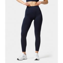 Legginsy bezszwowe push-up Carpatree Elite granatowe. Legginsy Carpatree, m, bez wzorów, z elastanu, z podwyższonym stanem. W wyprzedaży za 169.99 zł.