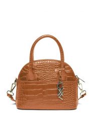 CXL by Christian Lacroix Skórzana torebka "Bel-air" w kolorze jasnobrązowym - 21 x 16 x 9 cm rozmiar: onesize. Brązowe torby na ramię CXL by Christian Lacroix, bez wzorów, z materiału, przez ramię, bez dodatków. Za 260.99 zł.