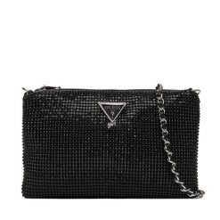 Torebka Guess. Czarne torebki klasyczne Guess, z aplikacjami, bez dodatków. Za 349.99 zł.