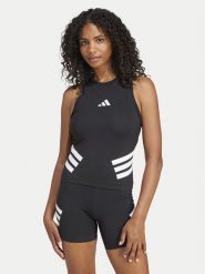 Adidas Top Future Icons 3-Stripes JC5418 Czarny Slim Fit. Czarne topy Adidas, xs, bez wzorów, z bawełny, bez kołnierzyka, bez ramiączek. Za 129.99 zł.
