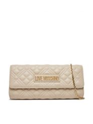 LOVE MOSCHINO Torebka JC4294PP0ILA0110 Beżowy. Brązowe torebki klasyczne Love Moschino, bez wzorów, ze skóry, bez dodatków. Za 909.99 zł.
