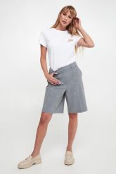 Bermudy damskie TWINSET ACTITUDE. Szorty Twinset Milano, bez wzorów. W wyprzedaży za 564.85 zł.