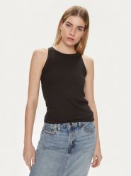 Levi's® Top Dreamy A7326-0000 Czarny Slim Fit. Czarne topy s, bez wzorów, bez kołnierzyka, bez ramiączek. Za 79.99 zł.