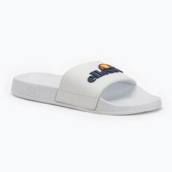 Klapki damskie Ellesse Crissi. Białe klapki Ellesse, bez wzorów, bez obcasa. Za 59.99 zł.