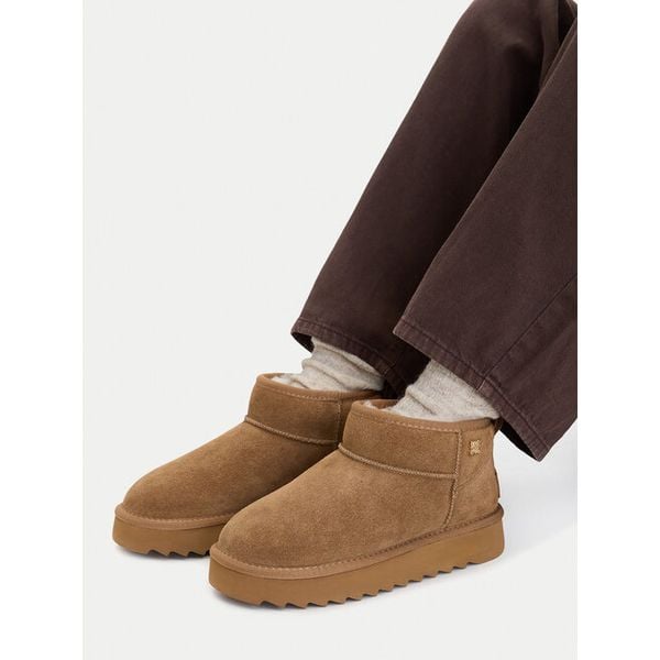 Śniegowce Nine West. Brązowe trapery i śniegowce Nine West. Za 259.99 zł.