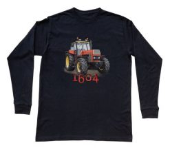 Ursus 1604 — bluzka z długim rękawem (Rozmiar: 5 - 6 lat; Kolor koszulki: czarny; Rodzaj nadruku: Ursus 1604). Czarne bluzki nikiniki, s, bez wzorów, z bawełny, bez kołnierzyka, bez ramiączek. Za 79.00 zł.
