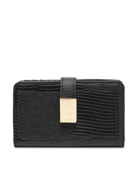Aldo Portfel Sandgate 13989486 Czarny. Czarne portfele Aldo, bez wzorów, ze skóry. Za 79.99 zł.
