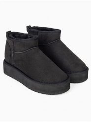 ISLAND BOOT Botki "Miley" w kolorze czarnym rozmiar: 37. Czarne botki Island Boot, bez wzorów, bez obcasa, bez zapięcia. Za 136.45 zł.