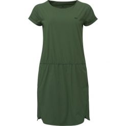 Sukienka damska Loap Ubzula w kolorze zielonym. Czarne sukienki ZSPORT, l, bez wzorów, sportowe, bez kołnierzyka, bez ramiączek, sportowe. Za 231.99 zł.