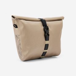 Torba rowerowa do bikepackingu Riverside ADVT 900 na kierownicę IPX6 3,5 l. Brązowe torby na ramię ROCKRIDER, bez wzorów, z materiału, retro, na ramię, bez dodatków. Za 179.99 zł.