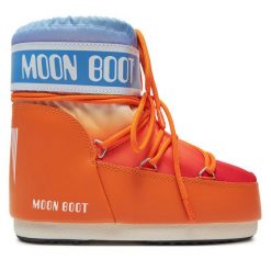 Śniegowce Moon Boot. Brązowe trapery i śniegowce Moon Boot. Za 859.99 zł.