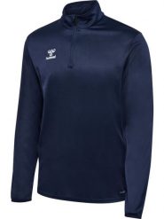 Bluza dresowa 1/2 zip Hummel Essential. Czerwone bluzy Hummel, xl, bez wzorów, z dresówki, bez kaptura. Za 157.00 zł.