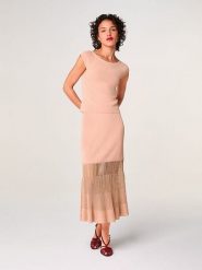 Rodier Top w kolorze jasnoróżowym rozmiar: XL. Różowe topy Rodier, xl, bez wzorów, bez kołnierzyka, bez ramiączek. Za 239.99 zł.