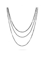 Liebeskind Naszyjnik - dł. 58 cm rozmiar: onesize. Czarne naszyjniki Liebeskind, ze stali. Za 167.28 zł.