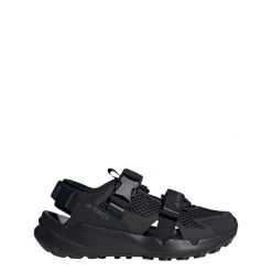 Sandały TERREX Hydroterra. Czarne sandały Adidas, bez wzorów, bez obcasa, bez zapięcia. Za 449.00 zł.