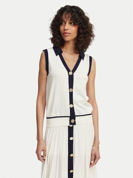 Artigli Kardigan ACMA004458 Biały Regular Fit. Białe kardigany Artigli, xl, bez wzorów, z wiskozy. Za 154.99 zł.