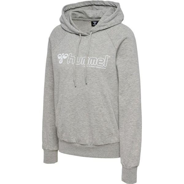 Damska bluza z kapturem Hummel Noni 2.0. Szare bluzy Hummel, l, bez wzorów, z bawełny, z kapturem. Za 212.45 zł.