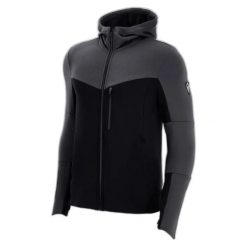 Bluza z kapturem i zamkiem błyskawicznym Macron Athleisure FCC Namche 3D. Brązowe bluzy Macron, l, bez wzorów, z materiału, z kapturem. Za 383.00 zł.