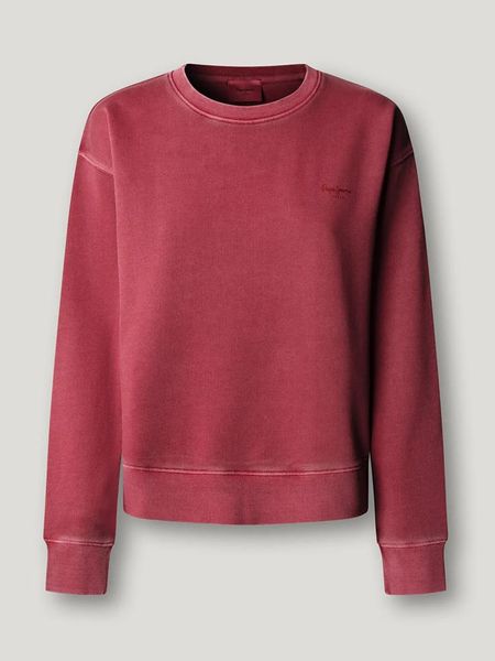 Pepe Jeans Bluza "Malu" w kolorze czerwonym rozmiar: XL. Czerwone bluzy Pepe Jeans, xl, bez wzorów, z jeansu, bez kaptura. Za 151.45 zł.