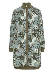 Ilse Jacobsen Płaszcz pikowany w kolorze khaki rozmiar: 36. Brązowe płaszcze Ilse Jacobsen, bez wzorów, bez kaptura. Za 232.78 zł.