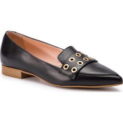 Baleriny L37 - One By One S29 Czarny. Czarne baleriny L37, bez wzorów, ze skóry, bez obcasa, na płaskiej podeszwie. W wyprzedaży za 369.00 zł.