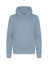 Clique Miami Hoody Junior bluowa bluza z kapturem mieszanka bawełny – Soft Blue. Niebieskie bluzy CLIQUE, bez wzorów, z bawełny, z kapturem. Za 153.11 zł.