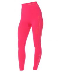 Termoaktywne damskie legginsy narciarskie Thermo. Czerwone legginsy Brubeck, m, bez wzorów, z dzianiny, długie. Za 149.99 zł.