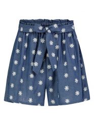 Sublevel Szorty w kolorze niebiesko-białym rozmiar: L/XL. Białe szorty Sublevel, z aplikacjami, z bawełny. Za 118.95 zł.