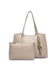 Guess Torebka HWBG97 35230 Beżowy jasny. Brązowe shopper Guess, z aplikacjami, ze skóry, bez dodatków. Za 634.99 zł.