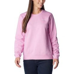 Bluza damska Columbia Trek Graphic Crew. Czerwone bluzy Columbia, m, bez wzorów, z bawełny, bez kaptura. Za 268.00 zł.