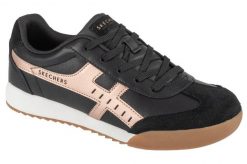 Buty do chodzenia damskie Skechers Zinger Metallic Roads. Czarne topy Skechers, uniwersalny, bez wzorów, z materiału, bez kołnierzyka, bez ramiączek. Za 299.99 zł.