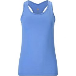 Damski tank top Athlecia Niya. Niebieskie topy Athlecia, bez wzorów, bez kołnierzyka, bez ramiączek. Za 161.00 zł.