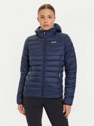 Regatta Kurtka puchowa Marizion RWN273 Granatowy Regular Fit. Niebieskie kurtki sportowe Regatta, bez wzorów, z puchu, bez kaptura, outdoorowe. Za 199.99 zł.