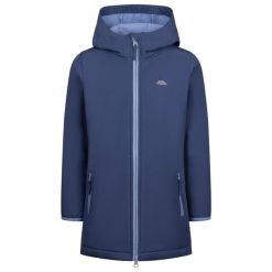 Trespass Brennagh - Damska kurtka softshell Bluetone. Niebieskie kurtki sportowe Trespass, bez wzorów, z polaru, bez kaptura, do jazdy konnej. Za 314.99 zł.