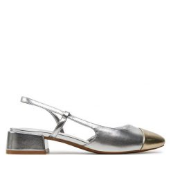 Sandały Call It Spring. Szare sandały Call it Spring, bez wzorów, bez obcasa, na słupku, bez zapięcia. Za 189.99 zł.