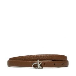 Pasek Damski Calvin Klein. Brązowe paski Calvin Klein, bez wzorów. Za 159.99 zł.