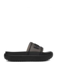 Hunter Klapki HU88895A Czarny. Czarne klapki Hunter, bez wzorów, z syntetyku, bez obcasa. Za 139.99 zł.