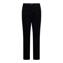 Spodnie aksamitne damskie CMP. Czarne spodnie dresowe CMP, l, bez wzorów, z weluru. Za 295.50 zł.