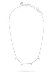 Tamaris Naszyjnik z cyrkoniami - dł. 45 cm rozmiar: onesize. Szare naszyjniki Tamaris, z cyrkonią, srebrne. Za 130.99 zł.